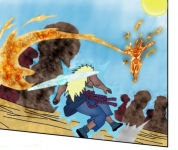 Naruto VS Terzo Raikage